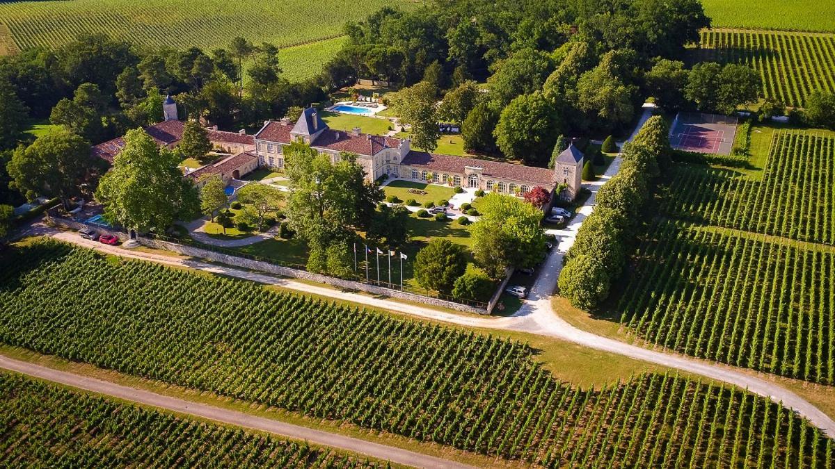 Chateau De La Ligne Lignan-de-Bordeaux Exterior photo